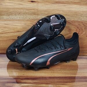Puma ULTRA ULTIMATE Eclipse Pack FG/AG Soccer Cleats Mens 11 Black 107744-02 New